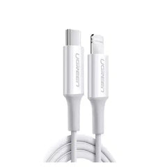 UGREEN USB C 2.0 C M/M ABS Cover 1.5m (White) 60W