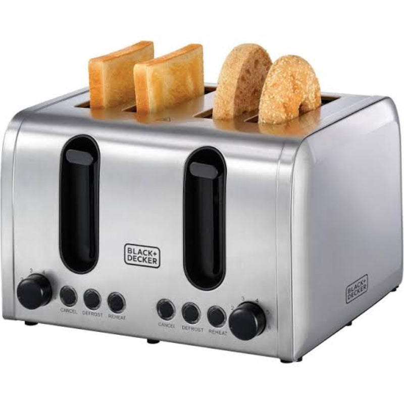 Black&Decker 4 Slice SS Toaster