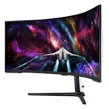 57" Curve Dual UHD, 7680x2160, 240hz, 1MS, 2.1HDMI, FreeSync Premium Pro