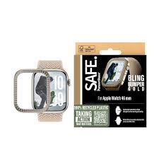 SAFE. by PanzerGlass® Screen Protector Bling Bumper Gold Apple Watch 42mm '24
