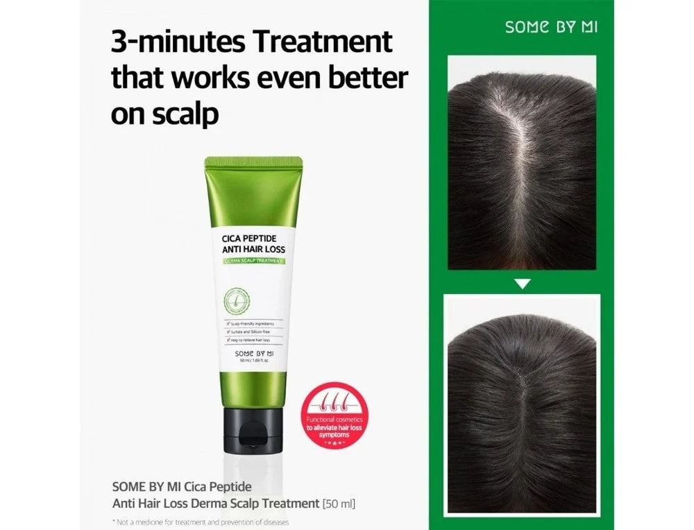SOME BY MI CICA PEPTIDE ANTI HAIR LOSS DERMA SCALP TREATMENT [50ml]