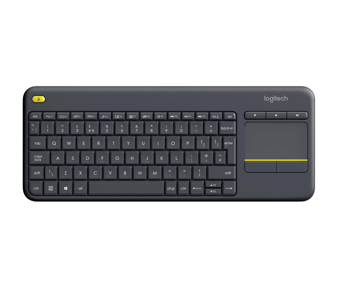 Logitech K400 Plus Wireless Keyboard With Touchpad - Arb/Eng