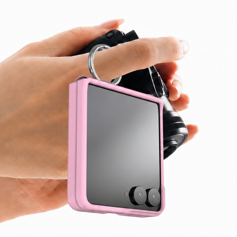 Araree Aero Flex Ring Cover For Z Flip 8-Pink