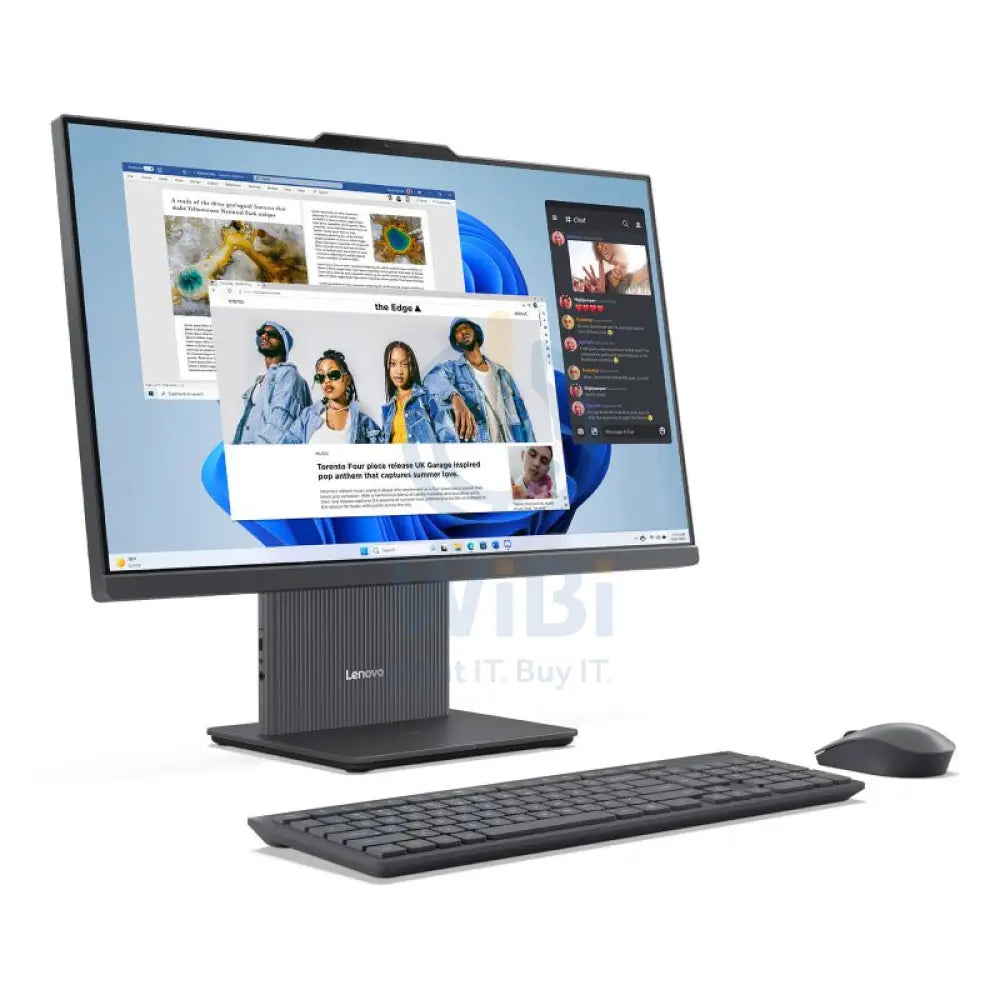 Lenovo IdeaCentre Gen 9 AIO PC - i5 / 8GB / 512GB (NVMe M.2 SSD) / 23.8" FHD Multi-Touch / DOS (Without OS) / 1YW / Luna Grey - Desktop