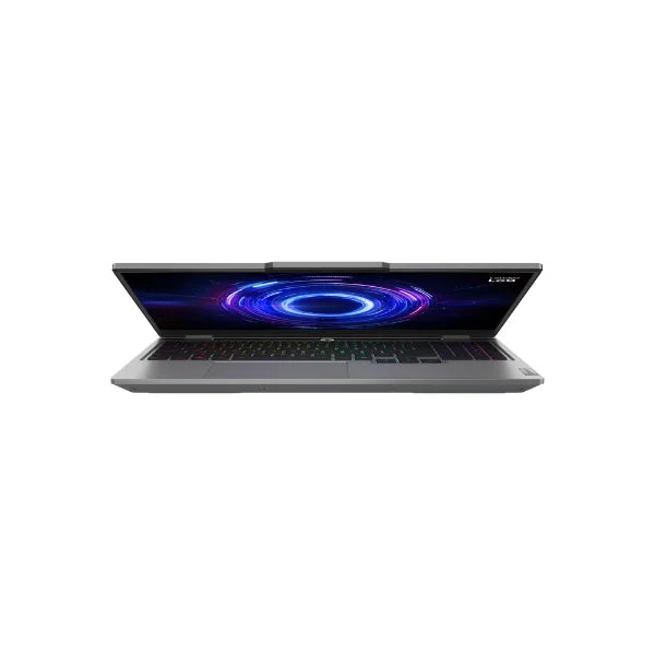 Lenovo LOQ 15IRX10 Intel Core i7-13700HX, 16C/15.6" FHD /16GB DDR5 Ram /512GB M.2 NVMe SSD/ NVIDIA GeForce RTX 5050 8GB GDDR7 440 AI TOPS VGA/ DOS/ White Backlit, Eng-Arb/Luna Grey/1YW