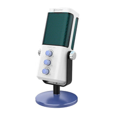 Sades Night OWI SA-M01W RGB Gaming Microphone - White