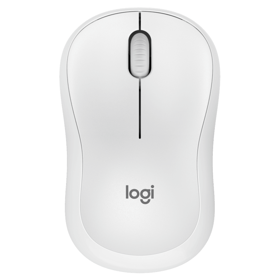 ماوس بلوتوث صامت من لوجيتك M240 - أبيض