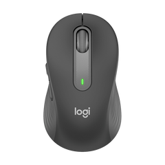 Logitech Signature M650 Wireless BT Mouse (Size-S/M)-Graphite