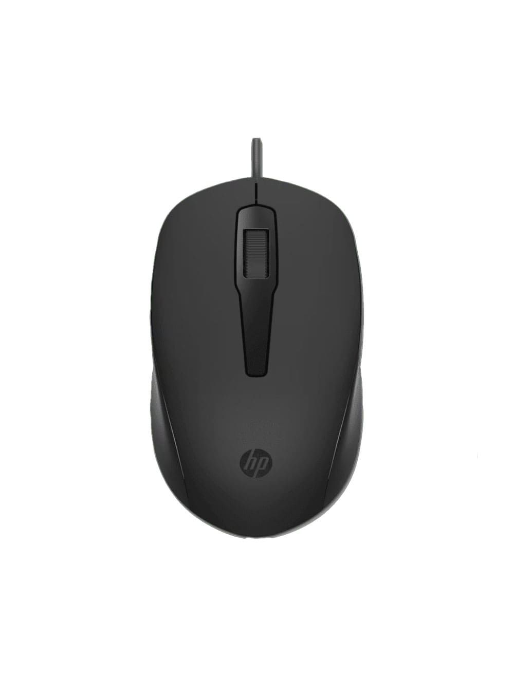 HP 150 Wired Mouse - Up to 1600 dpi / USB-A / Black