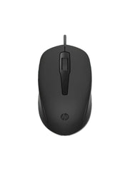 HP 150 Wired Mouse - Up to 1600 dpi / USB-A / Black