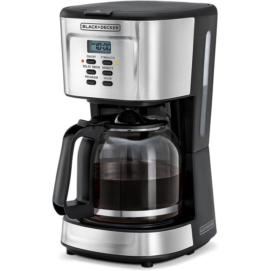 Black & Decker Programmable Drip Coffee Maker 12 Cups 900W  - DCM85-B5