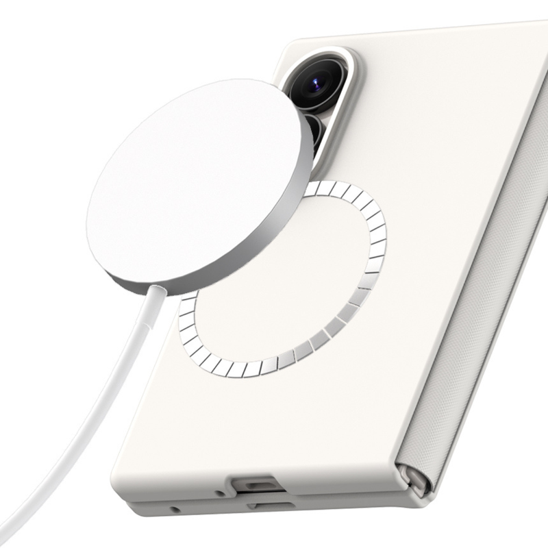 Araree Aero Flex Magsafe Cover For Z Fold 8-Cream
