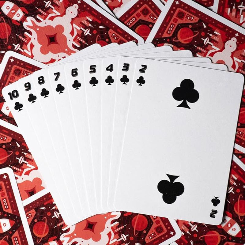 Bicycle Retro Rocket Playing Cards