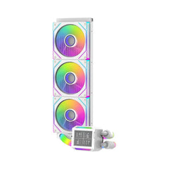 [SHARX] SHARX PROFIN, 360mm, Liquid Cooler Digital Screen, RGB TUBE - White, P360LRT-W