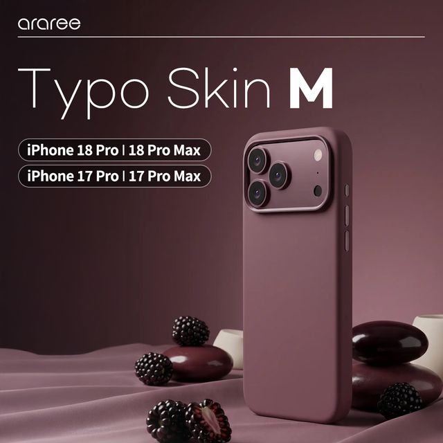 Araree Typo Skin Magsafe Cover For iPhone 18 Pro/iPhone 17 Pro -White-8800314044019