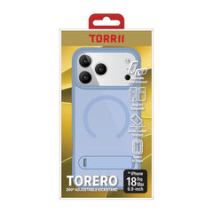 Torrii TORERO (Stand Case+MagSafe Compatible) Cover For iPhone 18 Pro Max (6.9”) - Blue-4895264801229