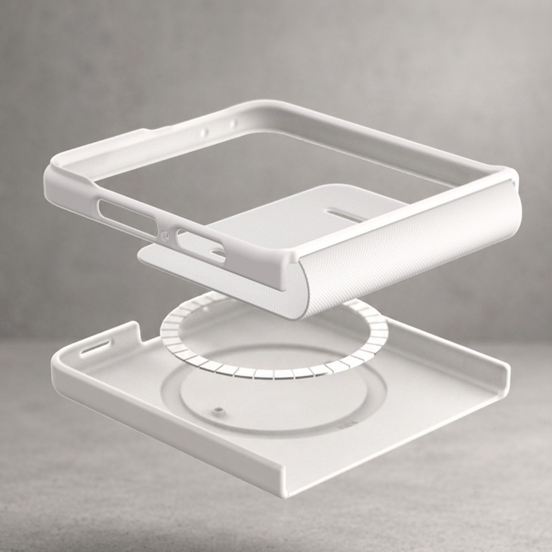 Araree Aero Flex Magsafe Cover For Z Flip 8-Cream