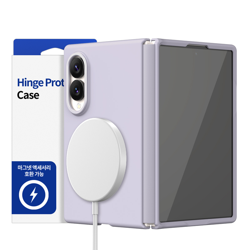 Araree Aero Flex Magsafe Cover For Z Fold 8-Lavender