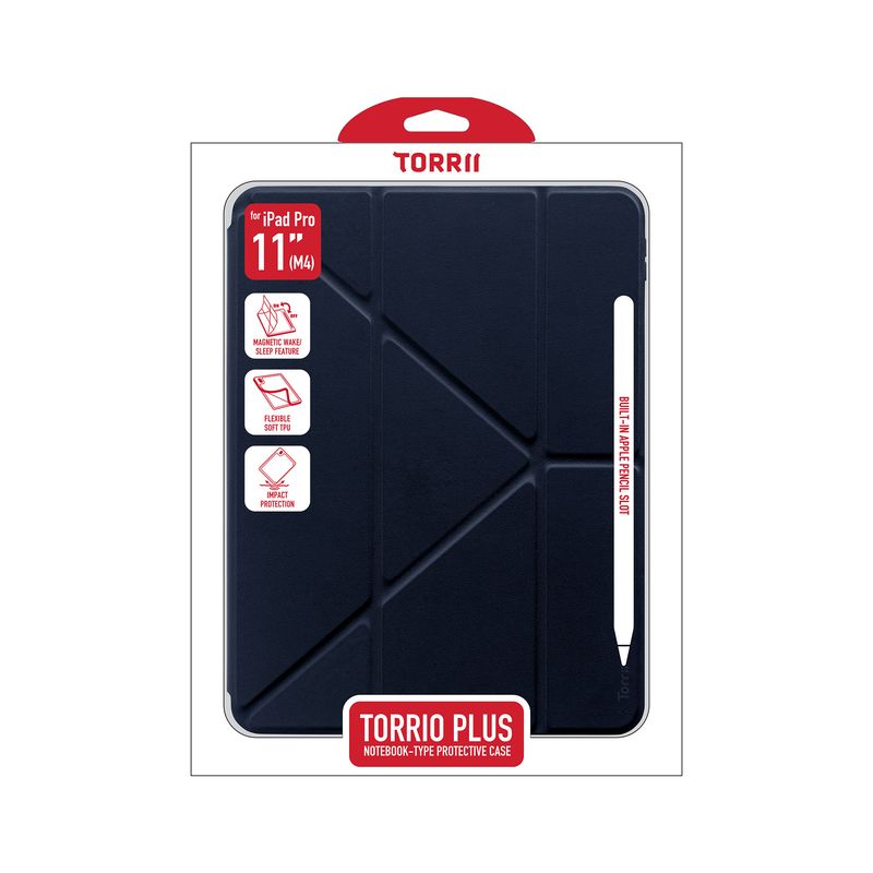 Torrii TORRIO PLUS for iPad Pro 11-in. (M4) – Dark Blue-4897078509209