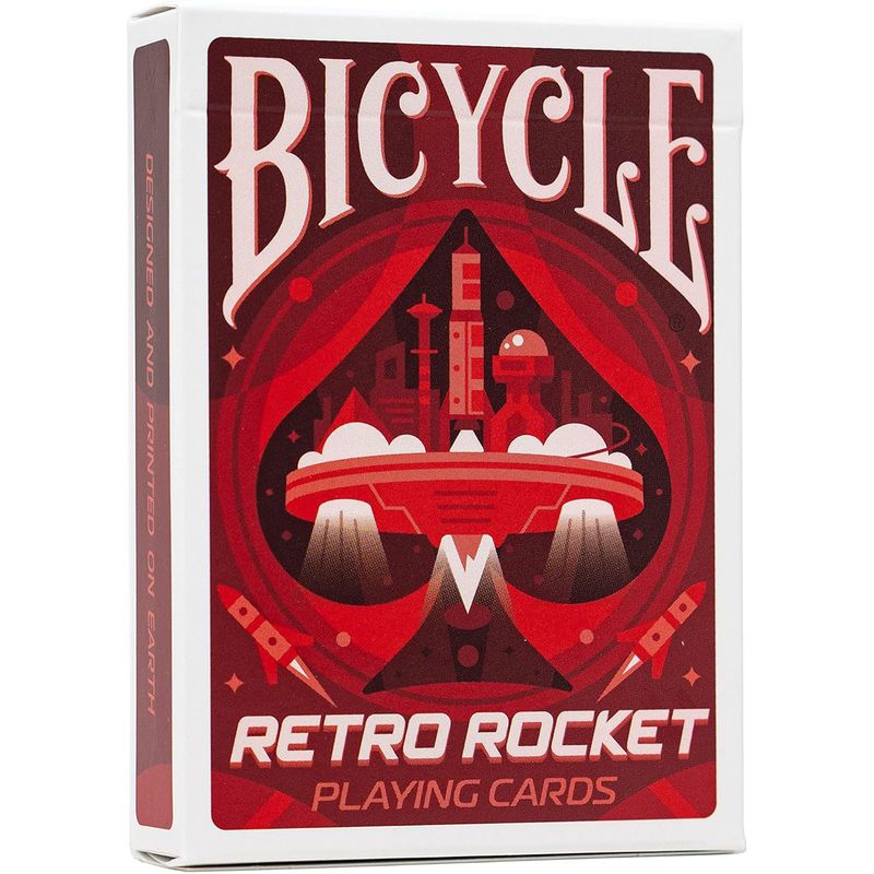 Bicycle Retro Rocket Playing Cards