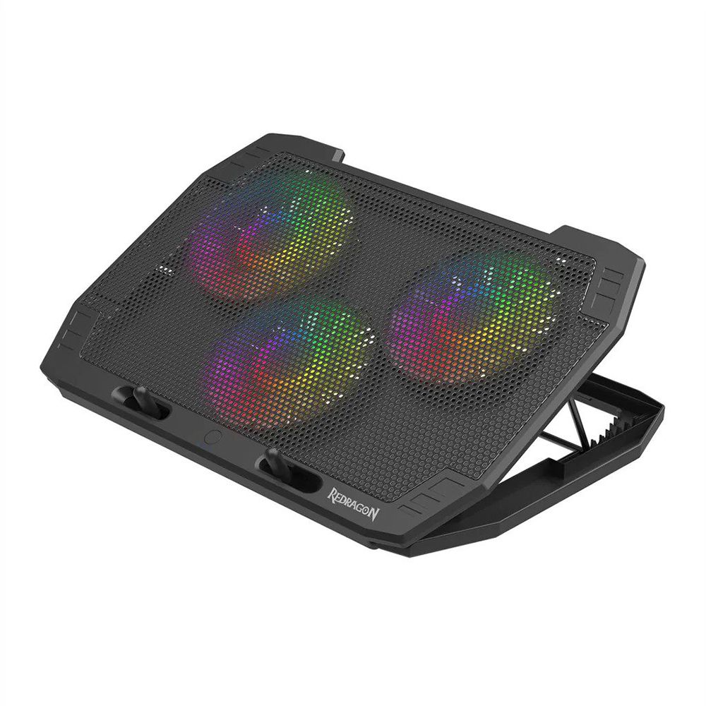 Redragon Ingrid GCP511 RGB Backlighting Laptop Cooler for Up to 17" Laptops