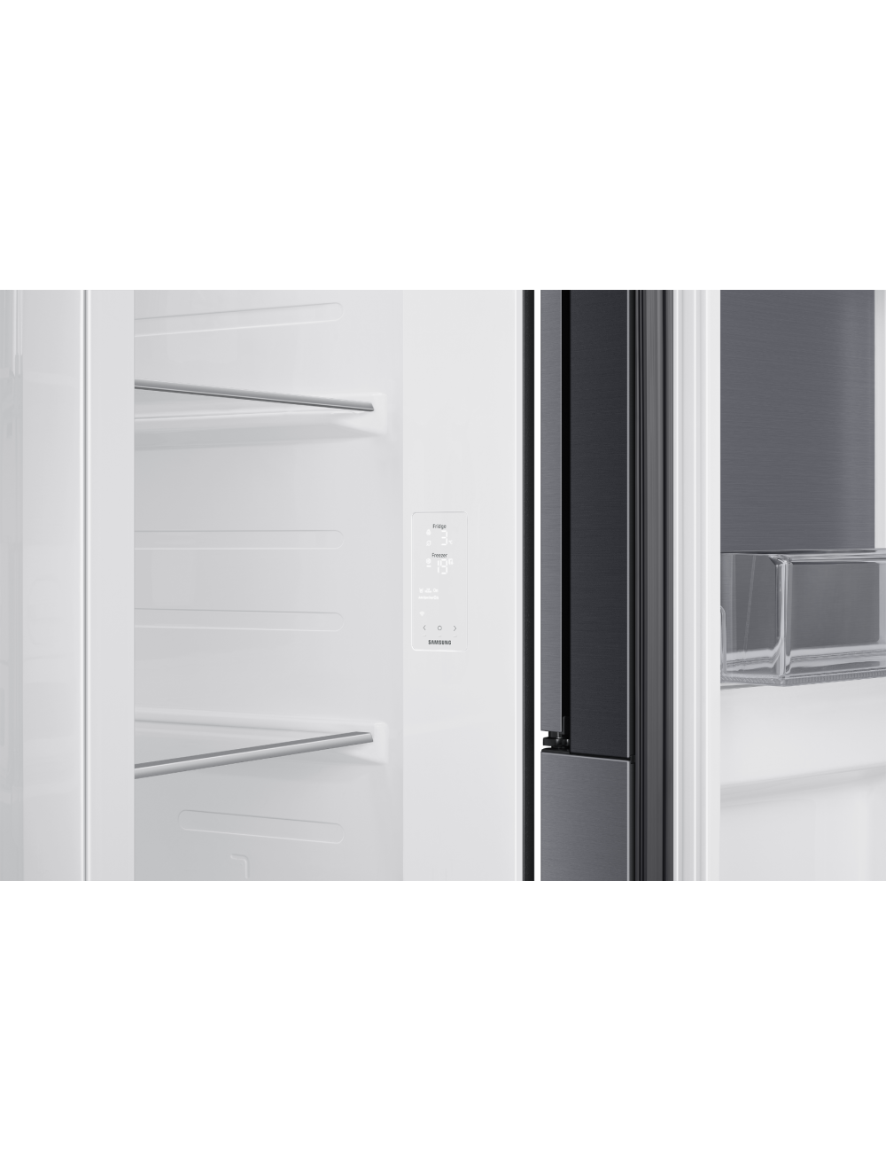 Samsung Refrigerator SBS 650L , 23 CFT - Refined Inox