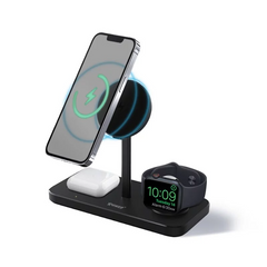 XPower WLS10 5 In1 15W Magnetic Wireless Charging Station - Black