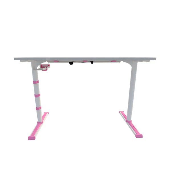 SADES Alpha Gaming Table With USB Hub - PINK