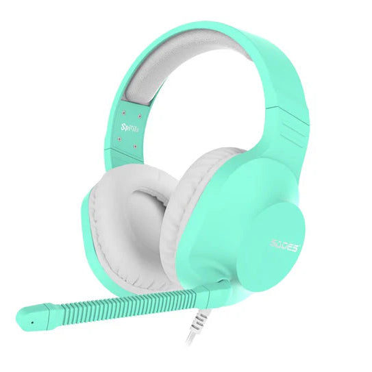 SADES Gaming Headset-Spirits (SA-721) -CYAN