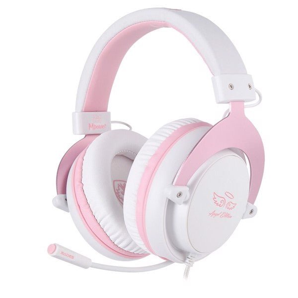 SADES GAMING HEADSET MPOWER PINK SA-723
