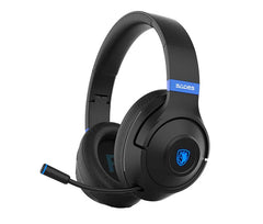 SADES WHISPER WIRELESS-BL HEADSET(SA-205) black