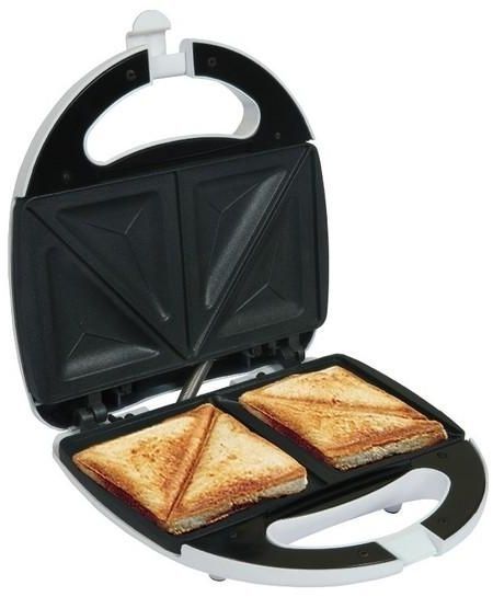 Black & Decker 750W Sandwich Maker 2 Slot Non-Stick 3in1 Interchangable Sandwich Grill And Waffle Maker, With Indicator And Ready to Cook Lights For Quick and Easy Dishes