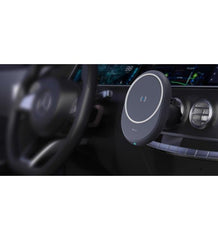 MiLi Mag Carmate 15W Magnetic Fast Wireless Charging Car Mount - Black