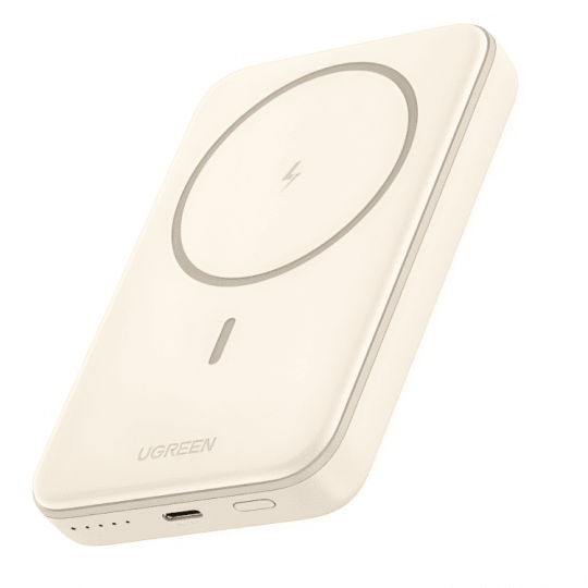 UGREEN 10000mAh  Magnetic Wireless15W Power Bank PD-20W Beige PB561