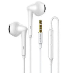 UGREEN Wired Earphones with 3.5mm Plug (White) EP101