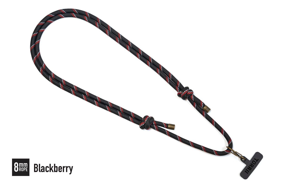 Torrii KNOTTY series 8mm Strap – Blackberry-4897078507861