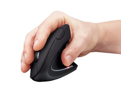 XPower WM4 Ergonomic Wireless Vertical Mouse 1800 DPI- Black-4895246602516