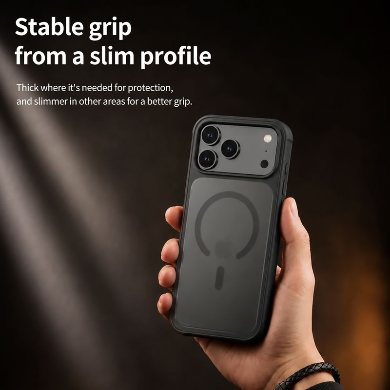 Araree Duple Magsafe Armor Cover For iPhone 18 Pro Max/iPhone 17 Pro Max -Black
