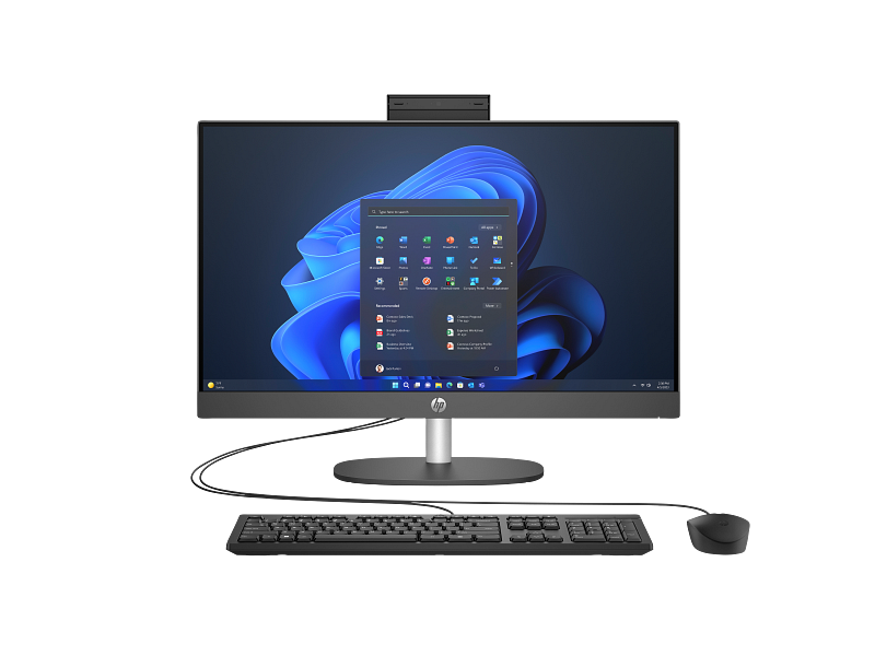 HP ProOne 240 G10 AIO - i5 / 8GB / 512GB (NVMe M.2 SSD) / 23.8" FHD Non-Touch / Win 11 Pro / 1YW - Desktop