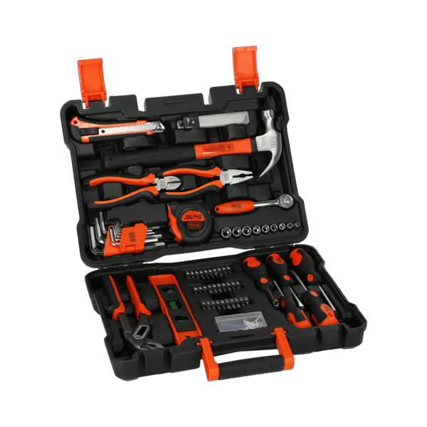 BLACK+DECKER 154 Pieces Hand Tool Kit for Home & Office Use