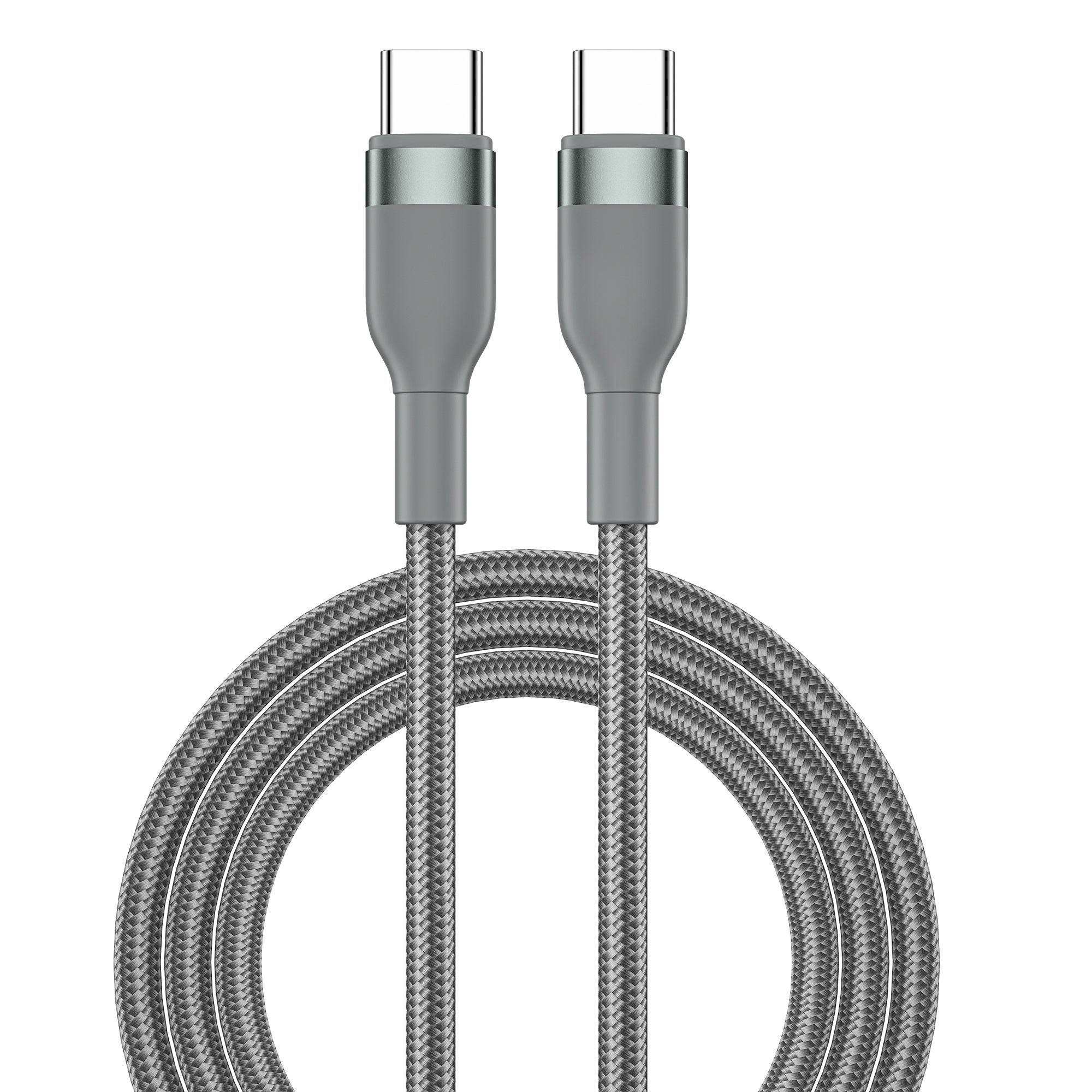 WIWU Consice 100W C-C Cable Wi-C017 C-C (2M) Grey