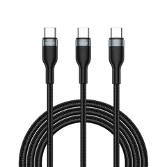 WIWU Wi-C029 C-C+C 100W 1.2M Black