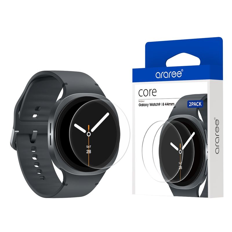 Araree  CORE GLASS Screen Protector GALAXY WATCH 8 / 9 44mm - Clear  2 Pcs