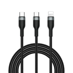 WIWU Wi-C029 C-C+L100W 1.2M Black