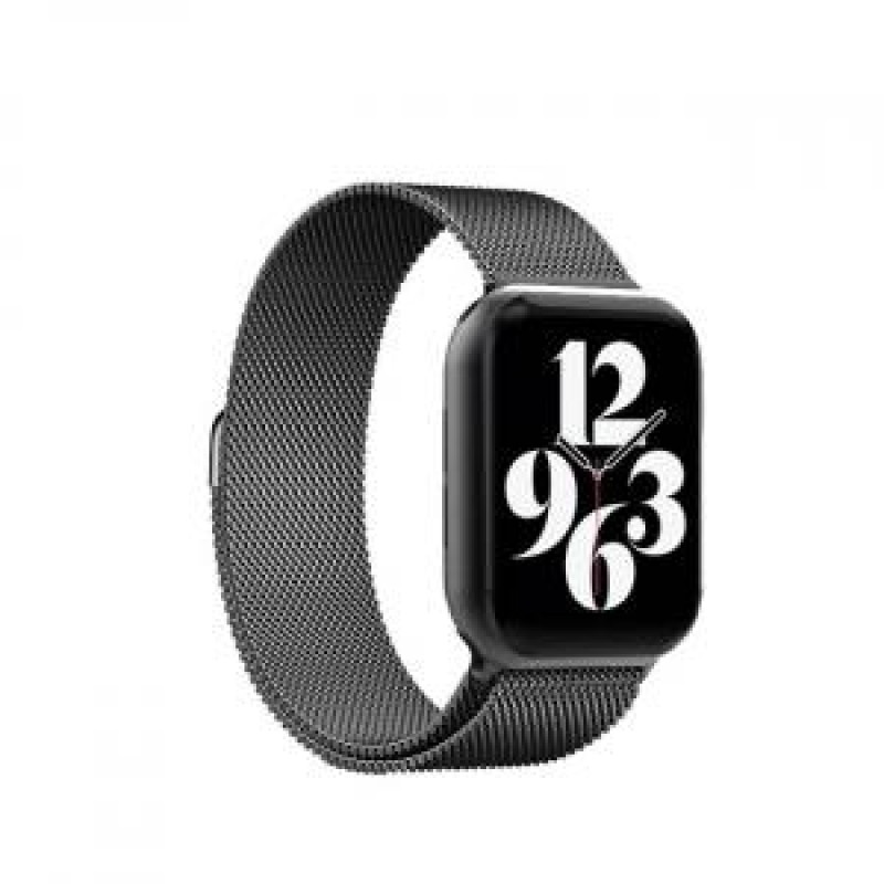 Puro Apple Watch Milanese Stainless Steel Band 38/40/41 mm- Black