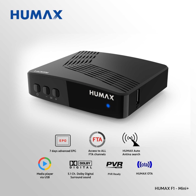 HUMAX HD Recevier F1-Mini+/ME