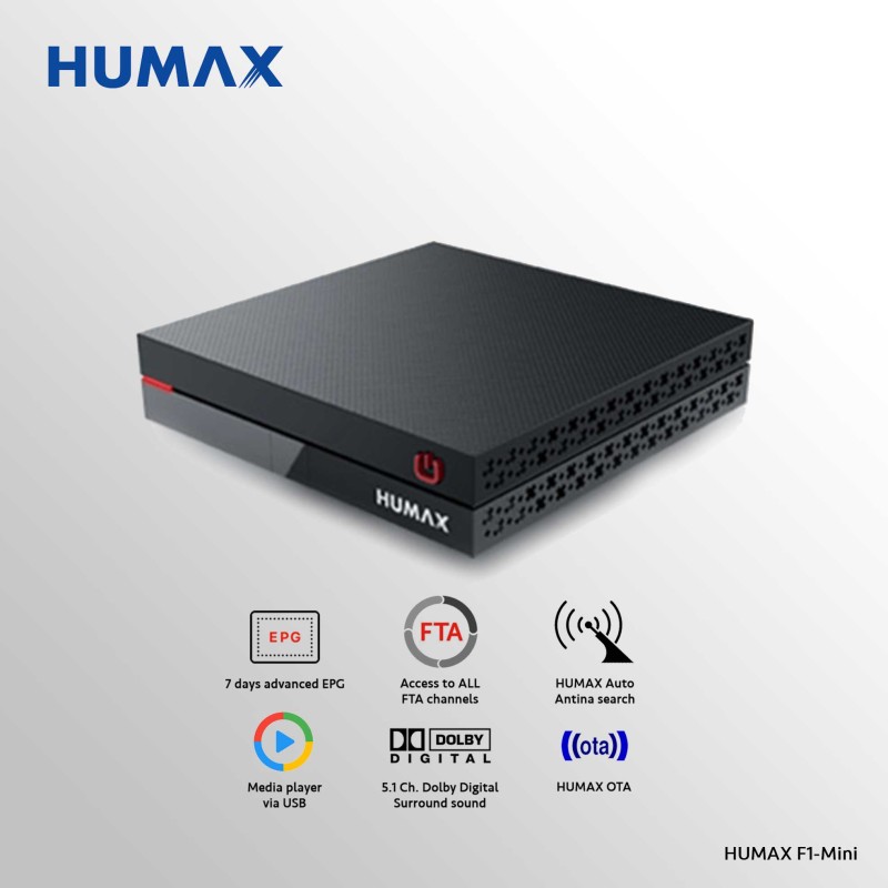 HUMAX HD Recevier F1-Mini/ME