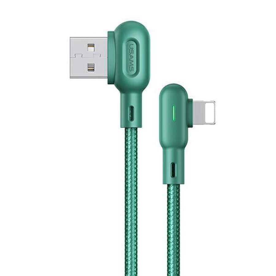 Cable at a double -type meal of the iPhone with colorful light lighting