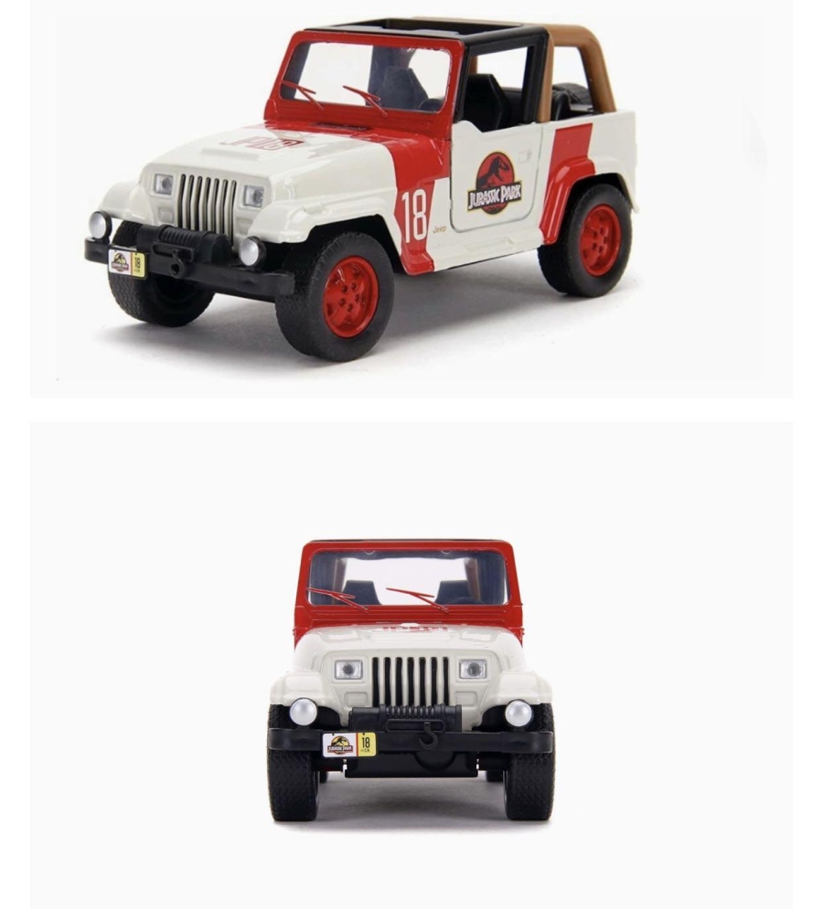 Jurassic Park Jeep Wrangler 1:32