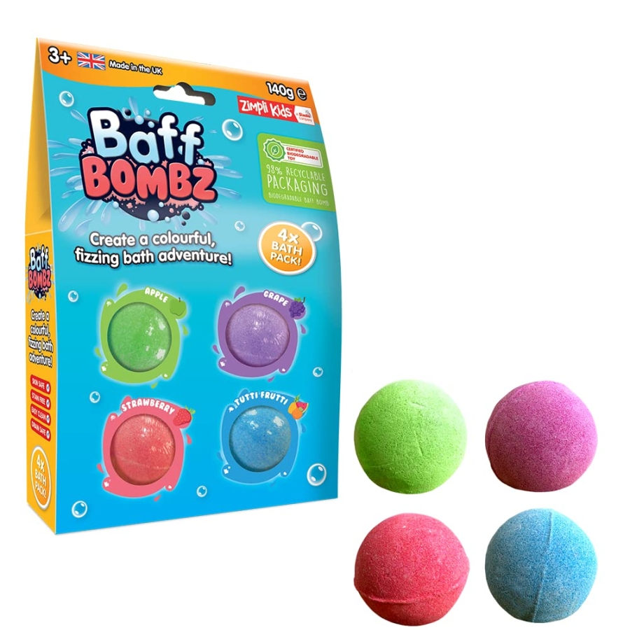 Baff Bombz 4x35g Pack